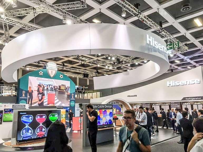 T�l�viseurs d'Hisense � l'IFA : c�l�brer la Coupe du Monde de la FIFA 2018