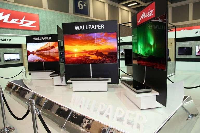 METZ lance son nouveau t�l�viseur OLED, le Wallpaper - Une marque prestigieuse est � nouveau mise en vedette en int�grant la technologie OLED, les t�l�viseurs de METZ prennent un nouveau d�part