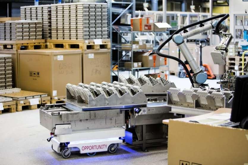 Le fabricant danois de robot mobile MiR acc�l�re sa croissance