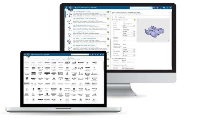 TraceParts devient le premier partenaire de contenu de l�application 3DEXPERIENCE Marketplace | PartSupply de Dassault Syst�mes