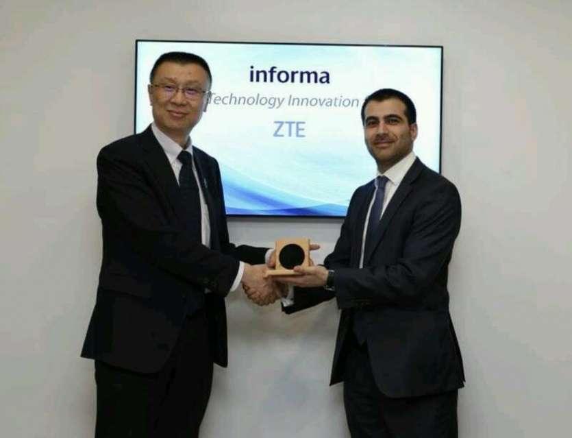 ZTE a remport� le prix de la � meilleure innovation technologique pour la 5G � lors du MWC 2018