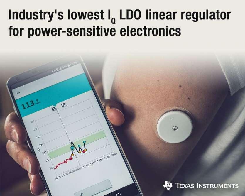 le r�gulateur lin�aire LDO ultra-miniature au courant de repos le plus faible du secteur peut doubler la dur�e de vie de la batterie dans les applications �lectroniques industrielles et personnelles sensibles � la consommation