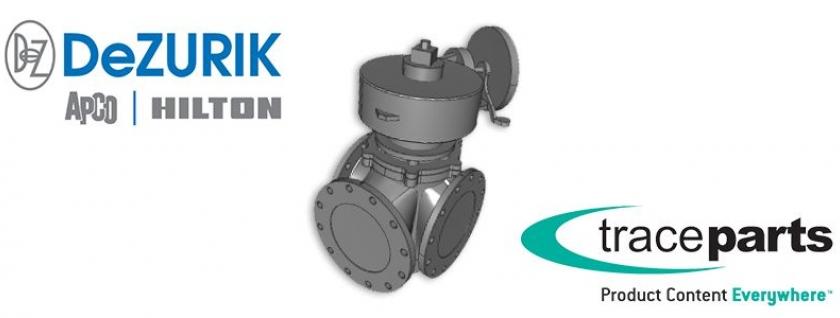DeZURIK, Inc. choisit le catalogue de produits 3D de TraceParts pour ses vannes de contr�le et d�isolement