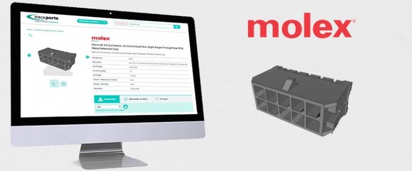 Molex r�pond aux besoins des ing�nieurs 4.0 en publiant sa nouvelle gamme de produits Micro-Fit sur traceparts.com