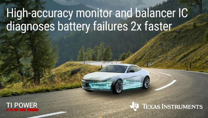 Les nouveaux contr�leurs-�quilibreurs haute pr�cision de TI am�liorent les performances des syst�mes de gestion des batteries filaires et sans fil