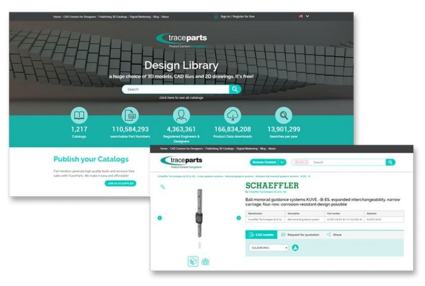 TraceParts.com f�te les 20 ans d'excellence de sa biblioth�que de conception 3D