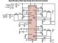 Contr�leur DC/DC, 60V, trois sorties, abaisseur / abaisseur / �l�vateur, courant de repos IQ de 29�A, maintenant la r�gulation dans les syst�mes de d�marrage / arr�t pour automobiles et camions