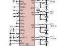 Quadruple convertisseur, abaisseur, synchrone, 42V, rendement de 93%, fonctionnant sur des tensions d�entr�e de 3V � 42V