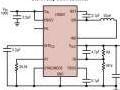 R�gulateur abaisseur, synchrone, 100V, 1A, requ�rant un courant de repos de seulement 7�A