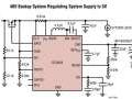 Alimentation de sauvegarde 2A, bidirectionnelle, � une seule inductance, g�n�rant l��nergie en continu pendant une interruption de l�alimentation d�entr�e