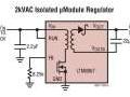 Convertisseurs �Module, isol�s 2kV en alternatif, entr�e 2,8V � 40V, reconnus conformes � la norme d�information de s�curit� des �quipements UL60950